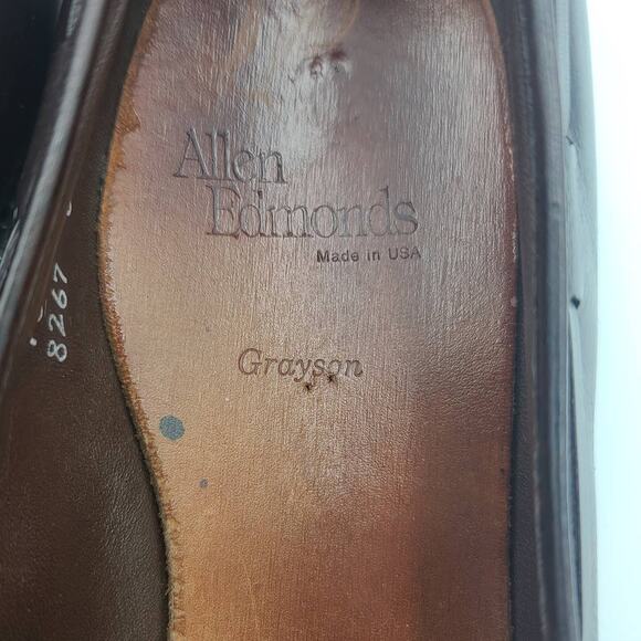Allen Edmonds Grayson Tassel Loafer 10 B - Picture 9 of 11